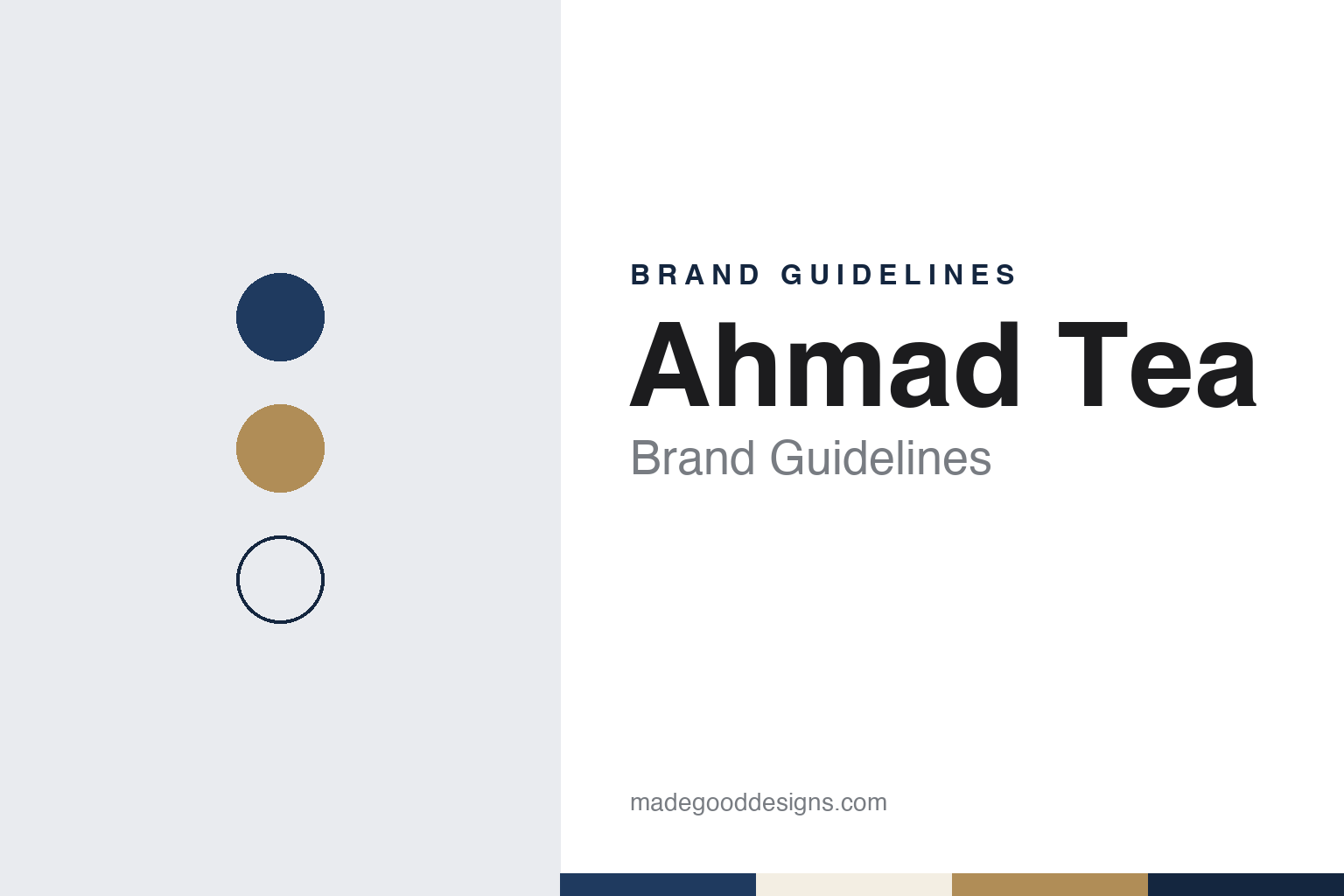 Ahmad Tea Brand Guidelines: The Hampshire Family Tea Firm Blending for 80 Countries