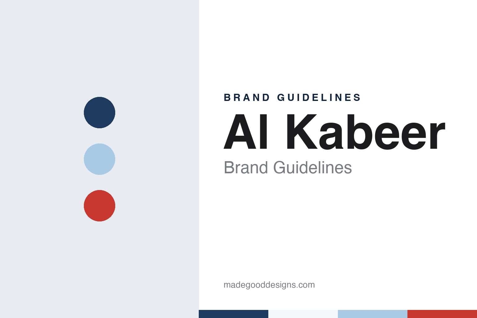Al Kabeer brand guidelines — abstract colour discs and material texture (original homage; not a Al Kabeer product or logo)