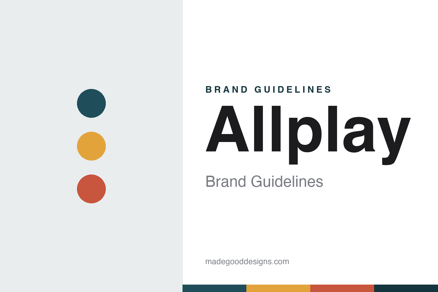 Allplay brand guidelines — abstract colour discs and material texture (original homage; not a Allplay product or logo)