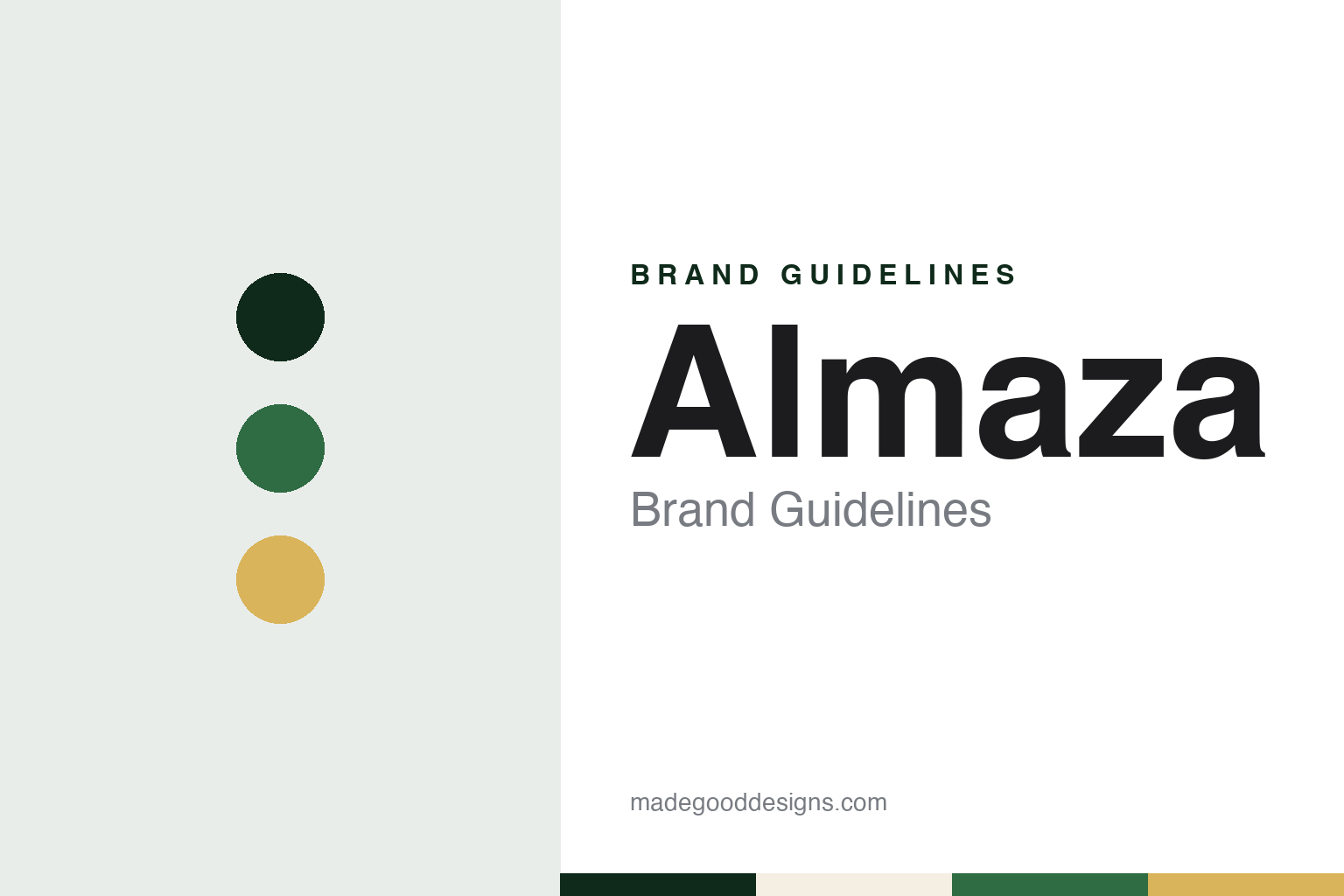 Almaza Brand Guidelines: Lebanon’s Pilsner, Brewed Since 1933