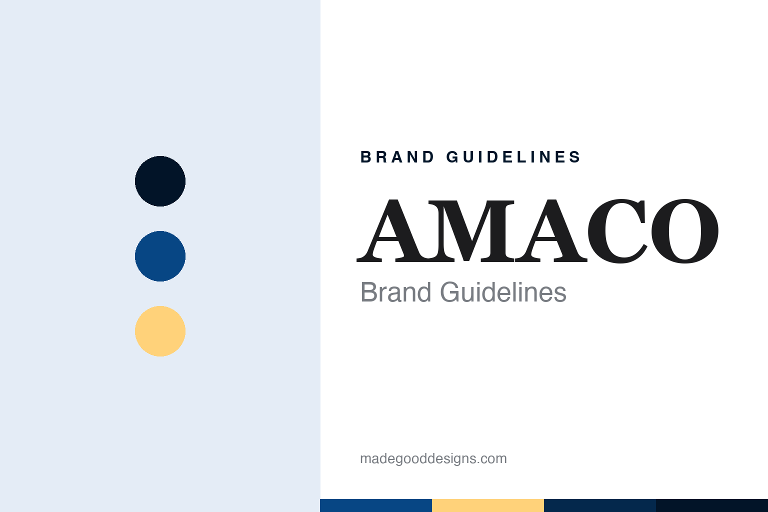 AMACO brand guidelines — abstract colour discs and material texture (original homage; not a AMACO product or logo)