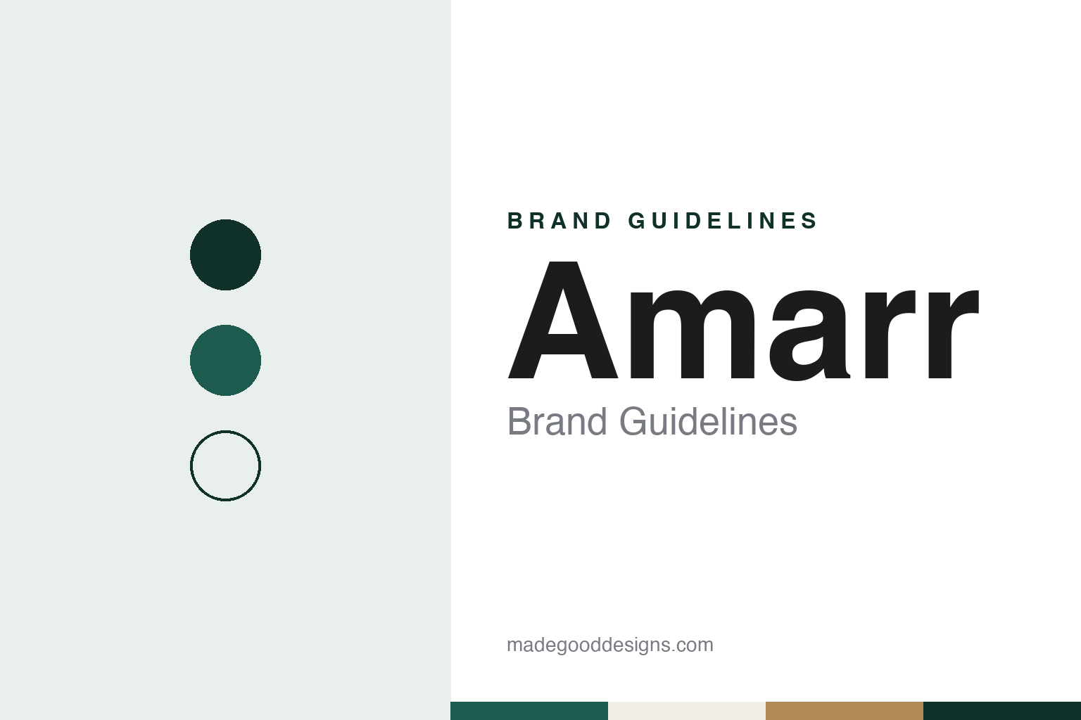 Amarr brand guidelines — abstract colour discs and material texture (original homage; not a Amarr product or logo)