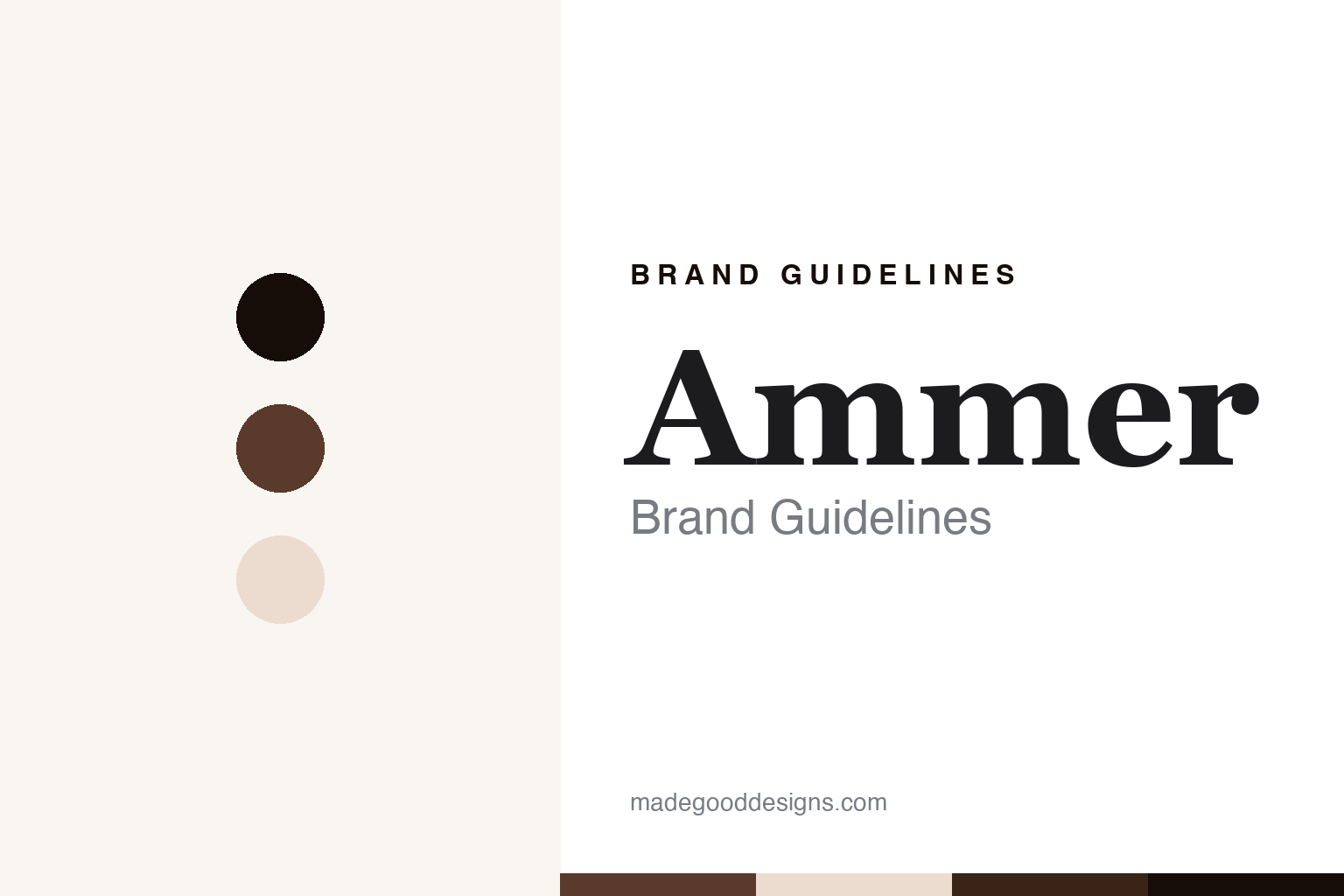 Ammer brand guidelines — abstract colour discs and material texture (original homage; not a Ammer product or logo)