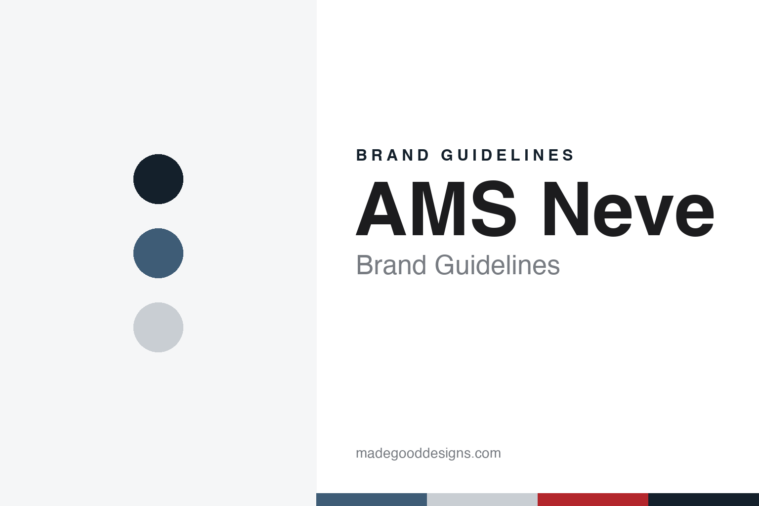 AMS Neve brand guidelines — abstract colour discs and material texture (original homage; not a AMS Neve product or logo)