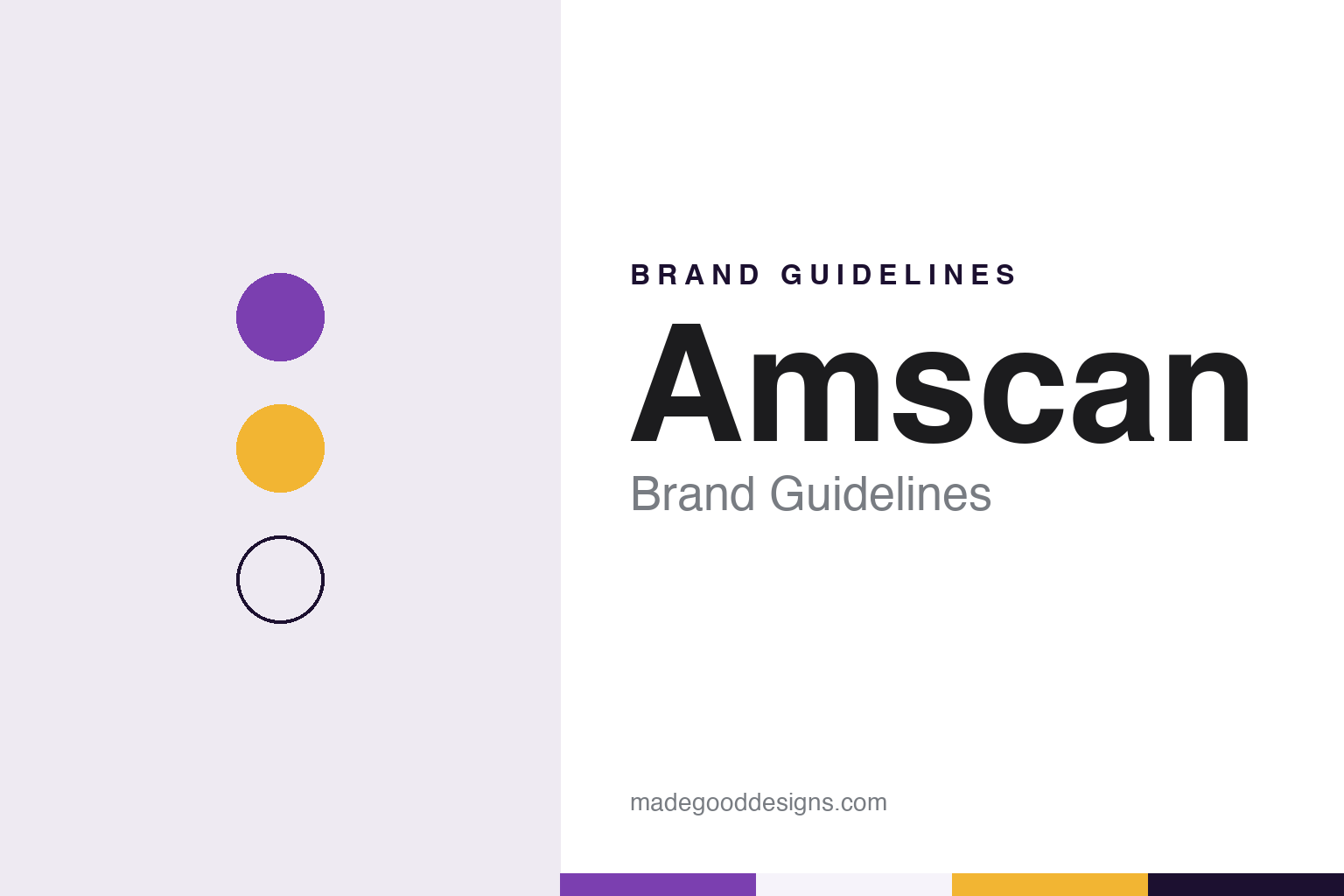 Amscan Brand Guidelines: The New York Party-Goods Maker Behind Party City