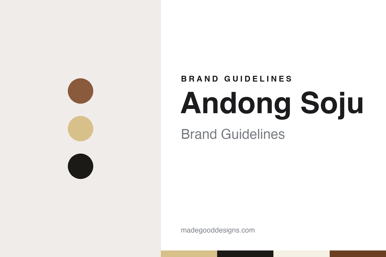 Andong Soju Brand Guidelines: Cho Ok-hwa’s 45% Pot-Distilled Rice Spirit