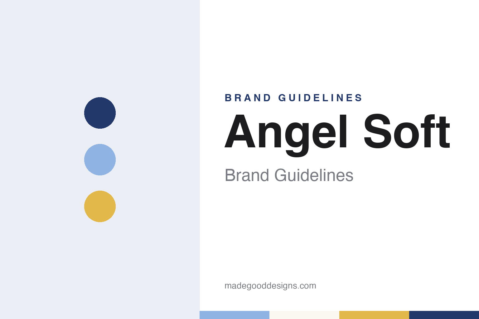 Angel Soft Brand Guidelines: The 1987 Bath Tissue With an Angel on the Pack