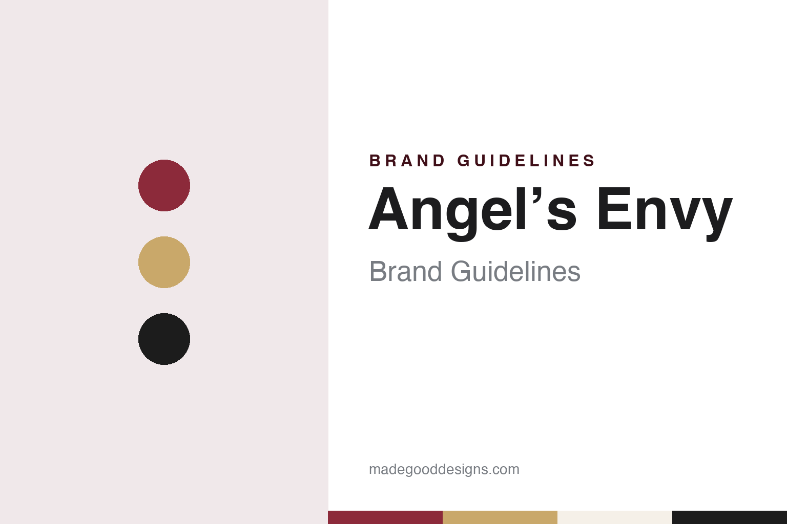 Angel’s Envy Brand Guidelines: The Hendersons’ Port-Finished Bourbon From Louisville