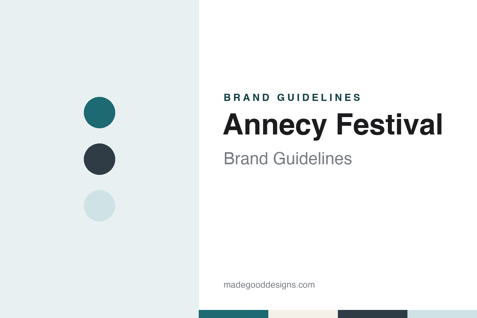 Annecy Festival Brand Guidelines: Animation Days From Cannes, a Lake Town and the Cristal