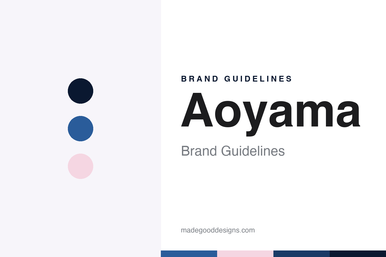 Aoyama Harp brand guidelines — abstract colour discs and material texture (original homage; not a Aoyama Harp product or logo)