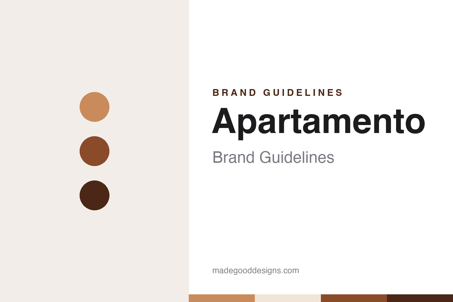 Apartamento brand guidelines — abstract colour discs and material texture (original homage; not a Apartamento product or logo)
