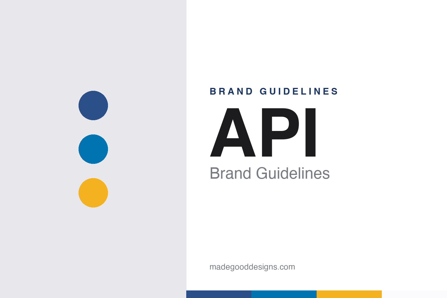 API brand guidelines — abstract colour discs and material texture (original homage; not a API product or logo)