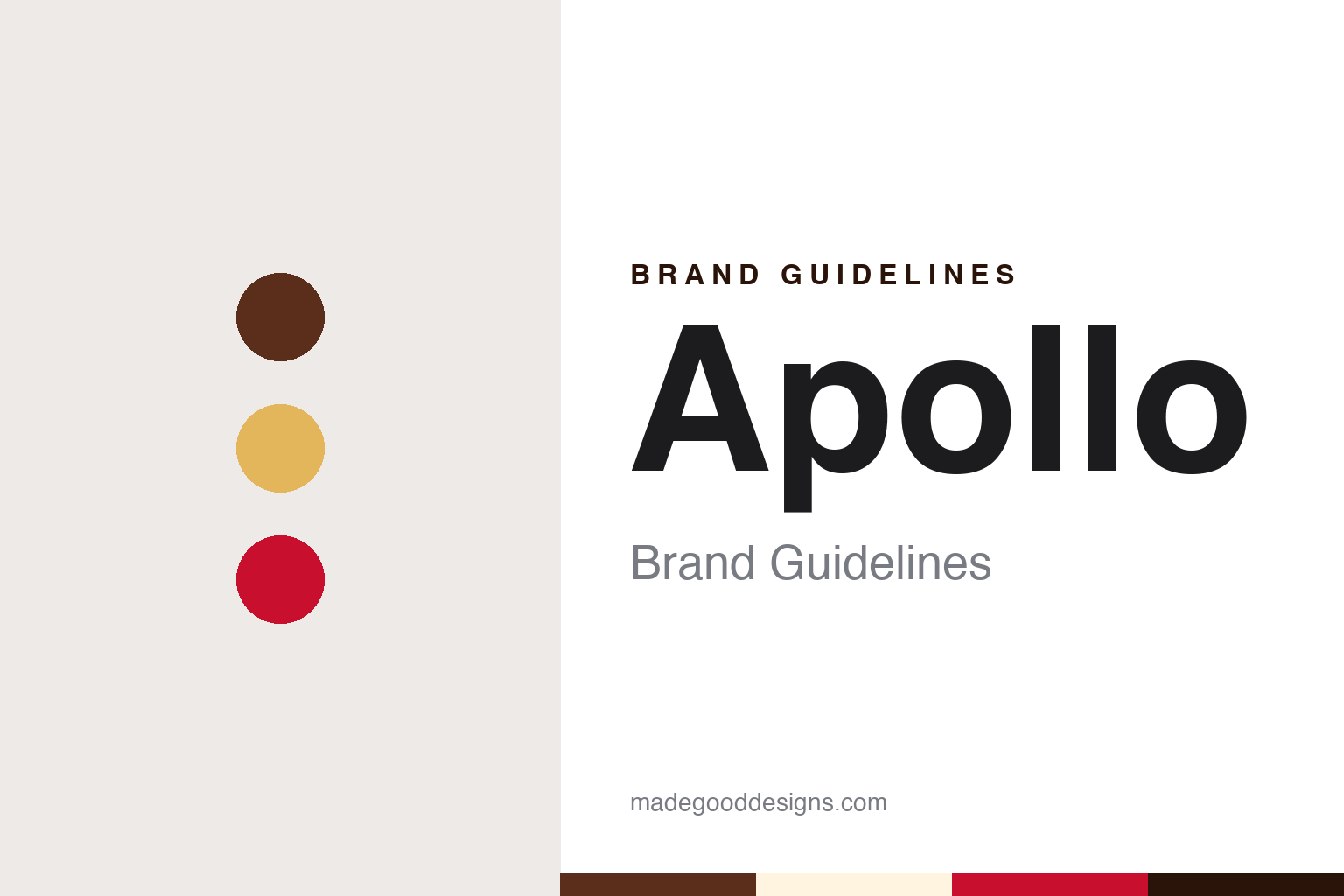 Apollo brand guidelines — abstract colour discs and material texture (original homage; not a Apollo product or logo)