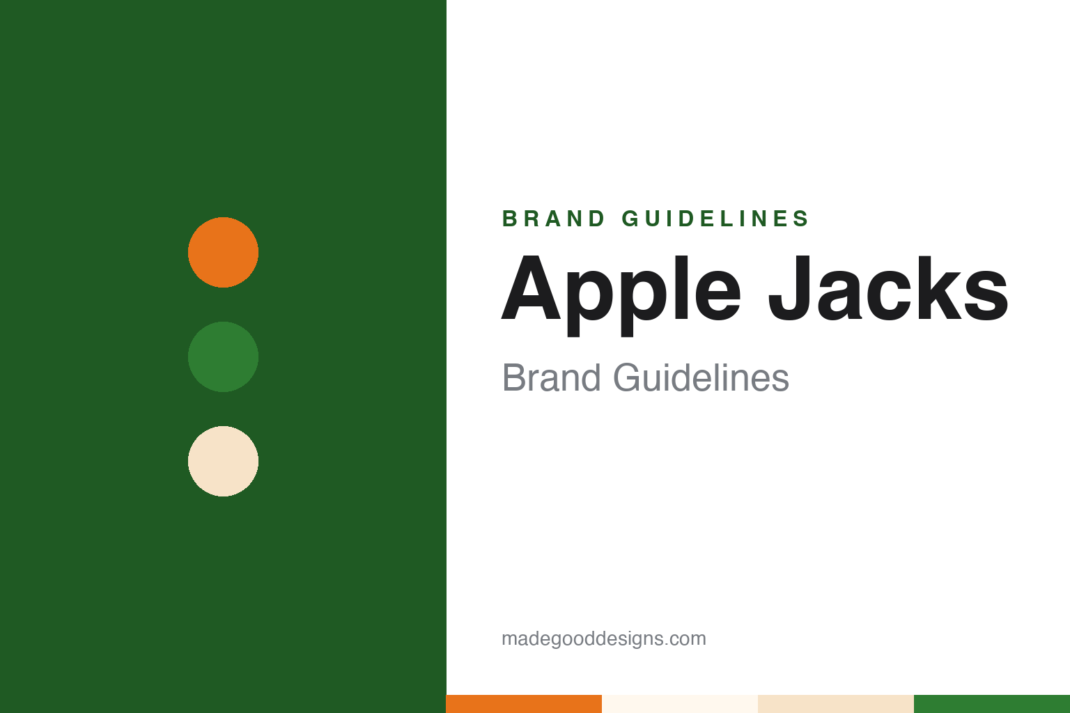 Apple Jacks Brand Guidelines: Apple O’s, CinnaMon & a 1965 Battle Creek Cereal