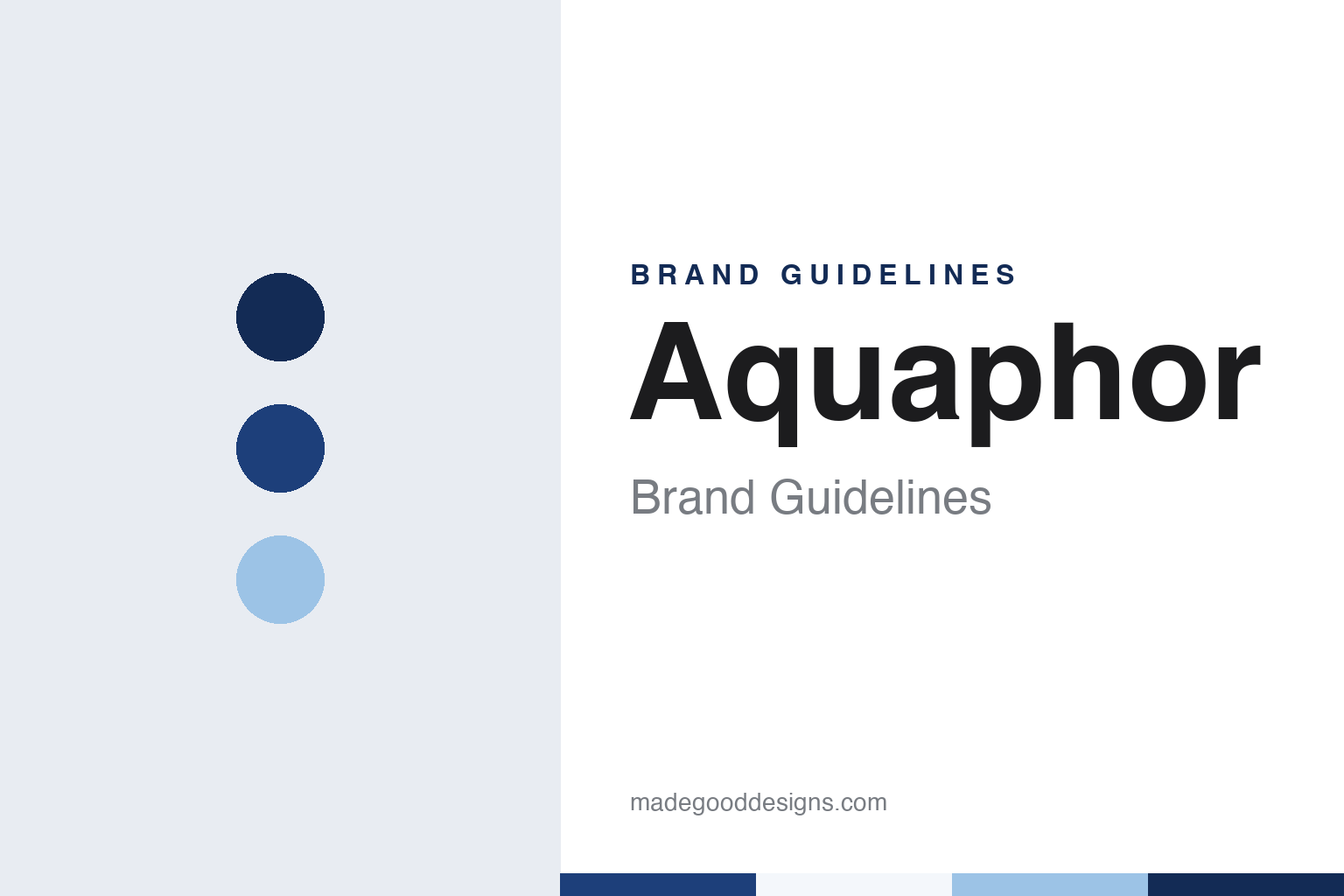 Aquaphor brand guidelines — abstract colour discs and material texture (original homage; not a Aquaphor product or logo)