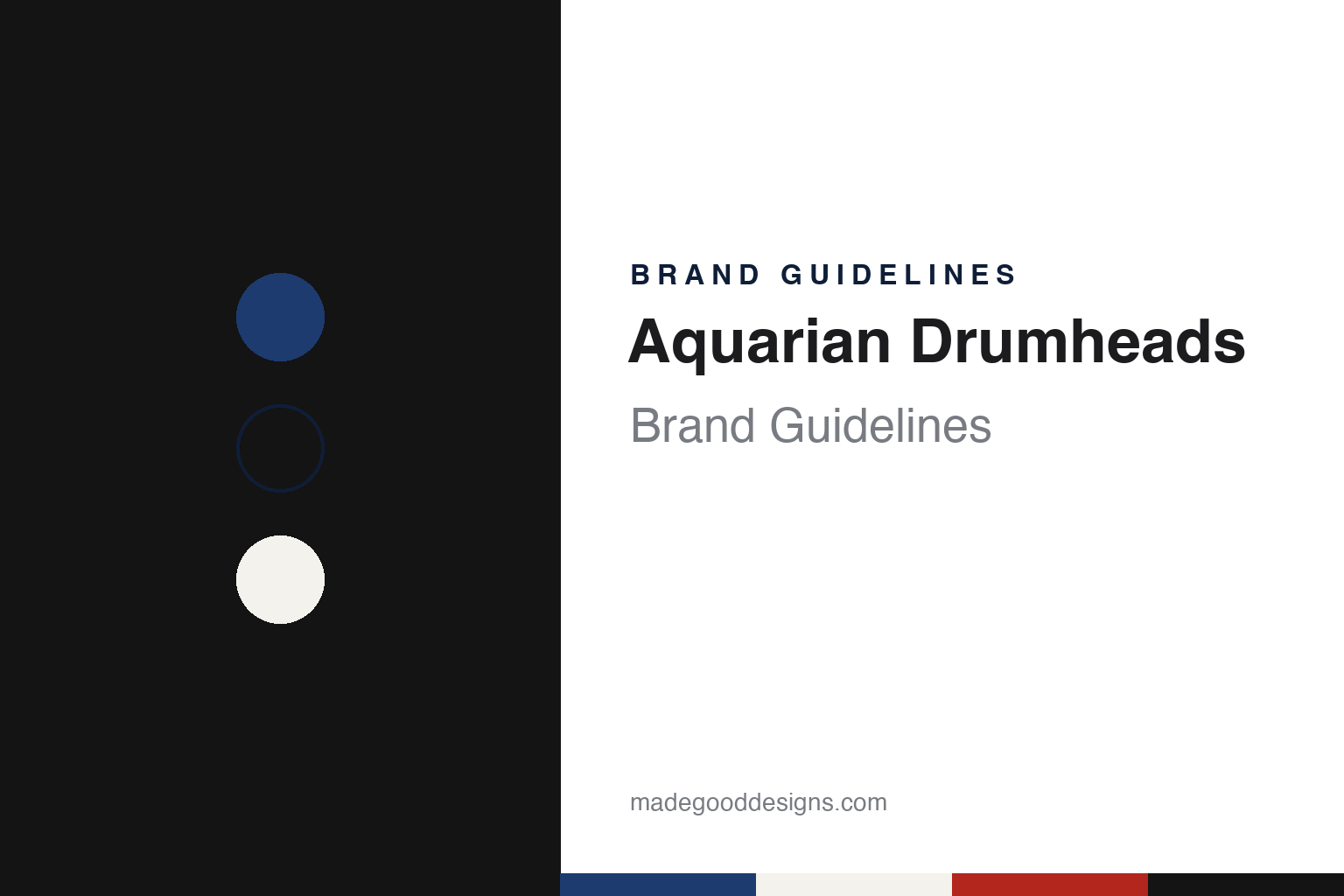 Aquarian Drumheads Brand Guidelines: Roy Burns, Ron Marquez and the Super-Kick