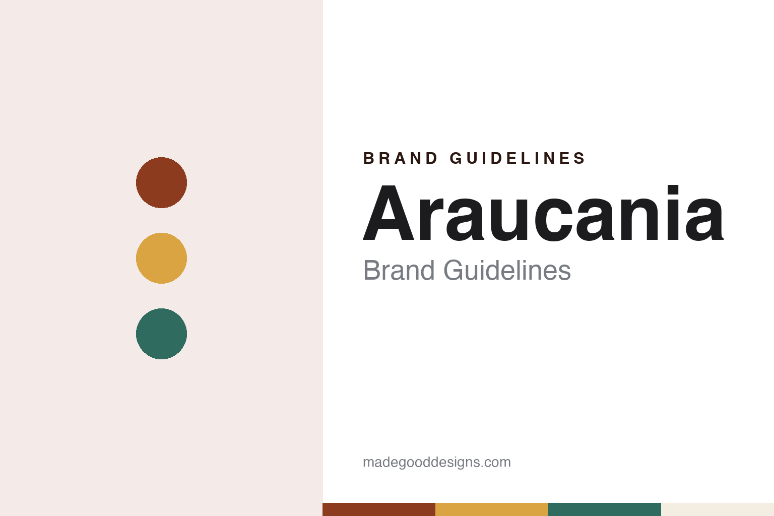 Araucania Brand Guidelines: The Hand-Painted Yarn Named for Southern Chile