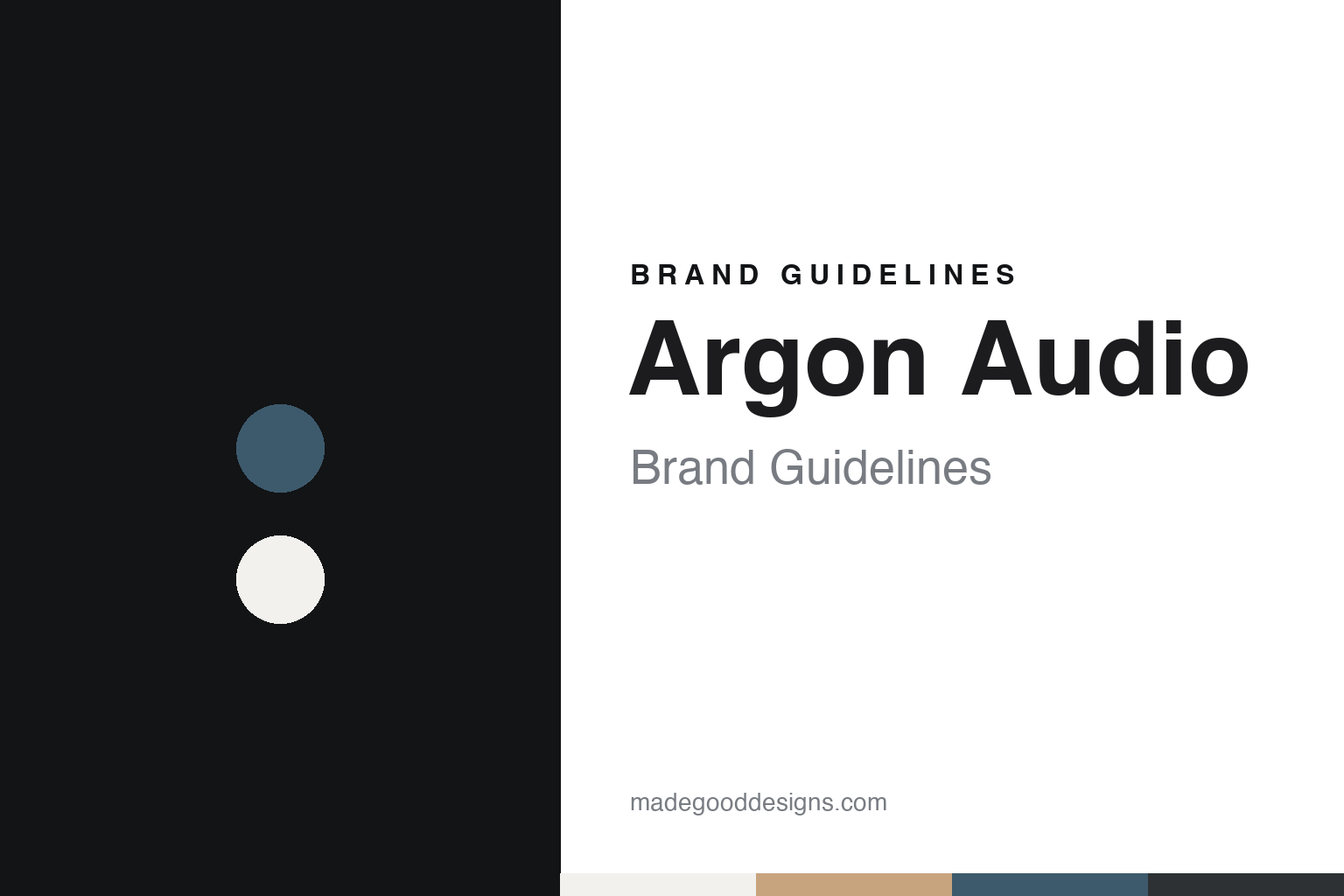 Argon Audio Brand Guidelines: HiFi Klubben’s House Brand That Went Its Own Way