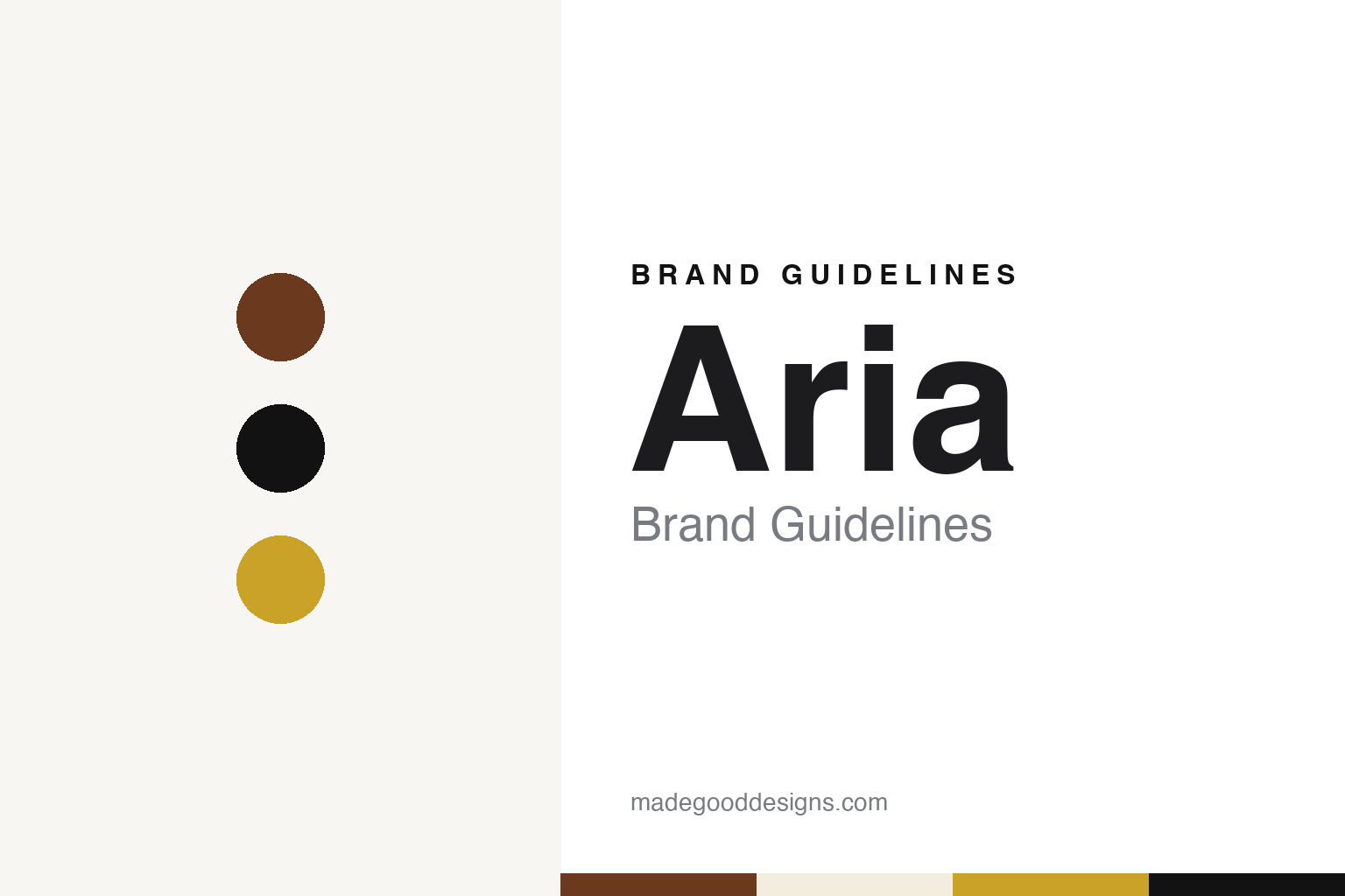 Aria brand guidelines — abstract colour discs and material texture (original homage; not a Aria product or logo)