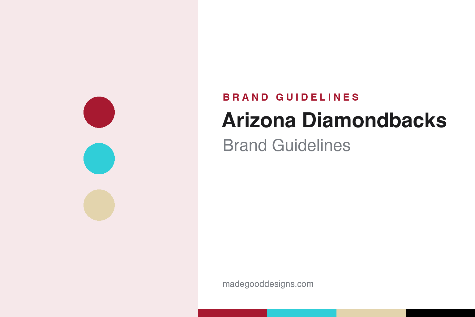 Arizona Diamondbacks Brand Guidelines: A Newspaper Contest, a Snake-Tongue A and Sedona Red