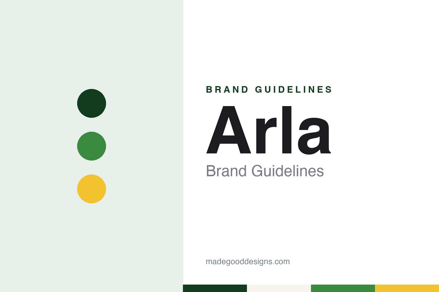 Arla Brand Guidelines: The Farmer-Owned Dairy Named for the Early Morning