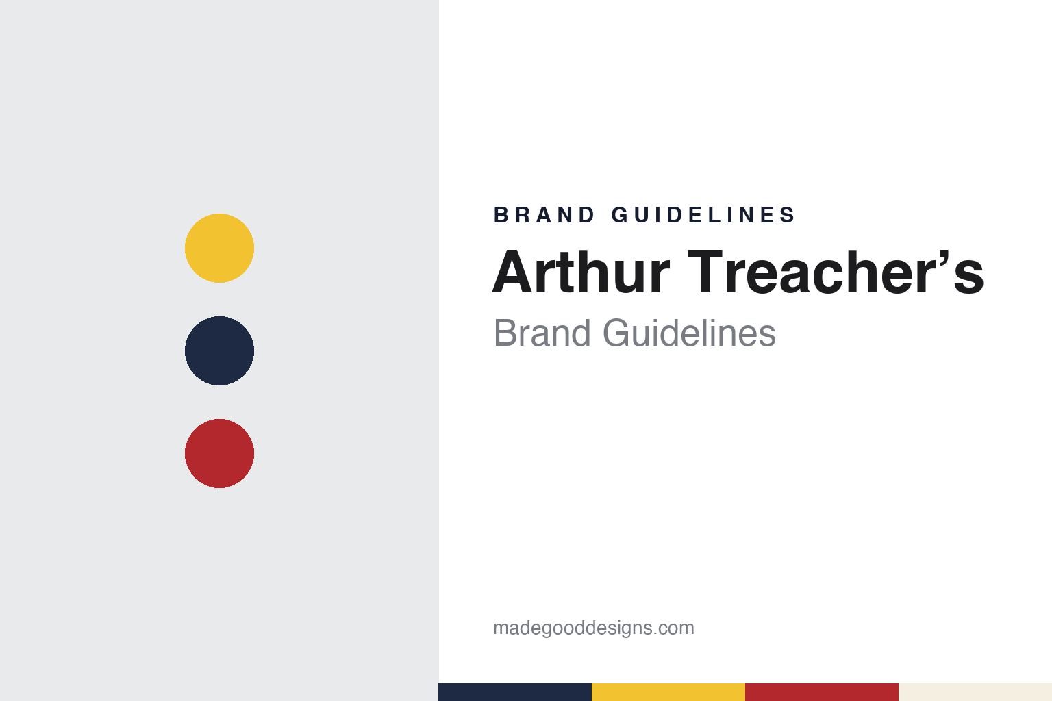 Arthur Treacher’s brand guidelines — abstract colour discs and material texture (original homage; not a Arthur Treacher’s product or logo)