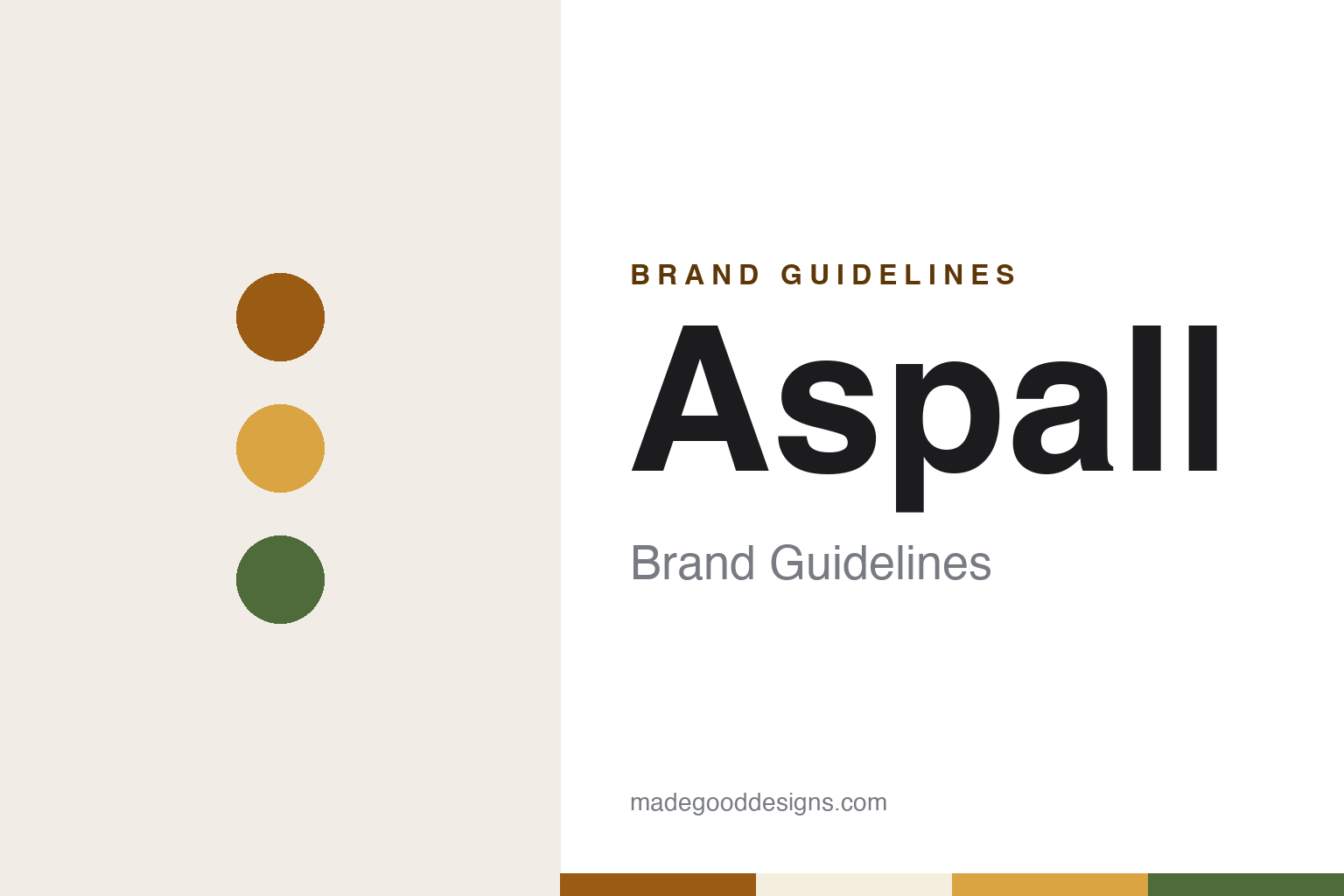 Aspall Brand Guidelines: The Suffolk Cyder Made at Aspall Hall Since 1728