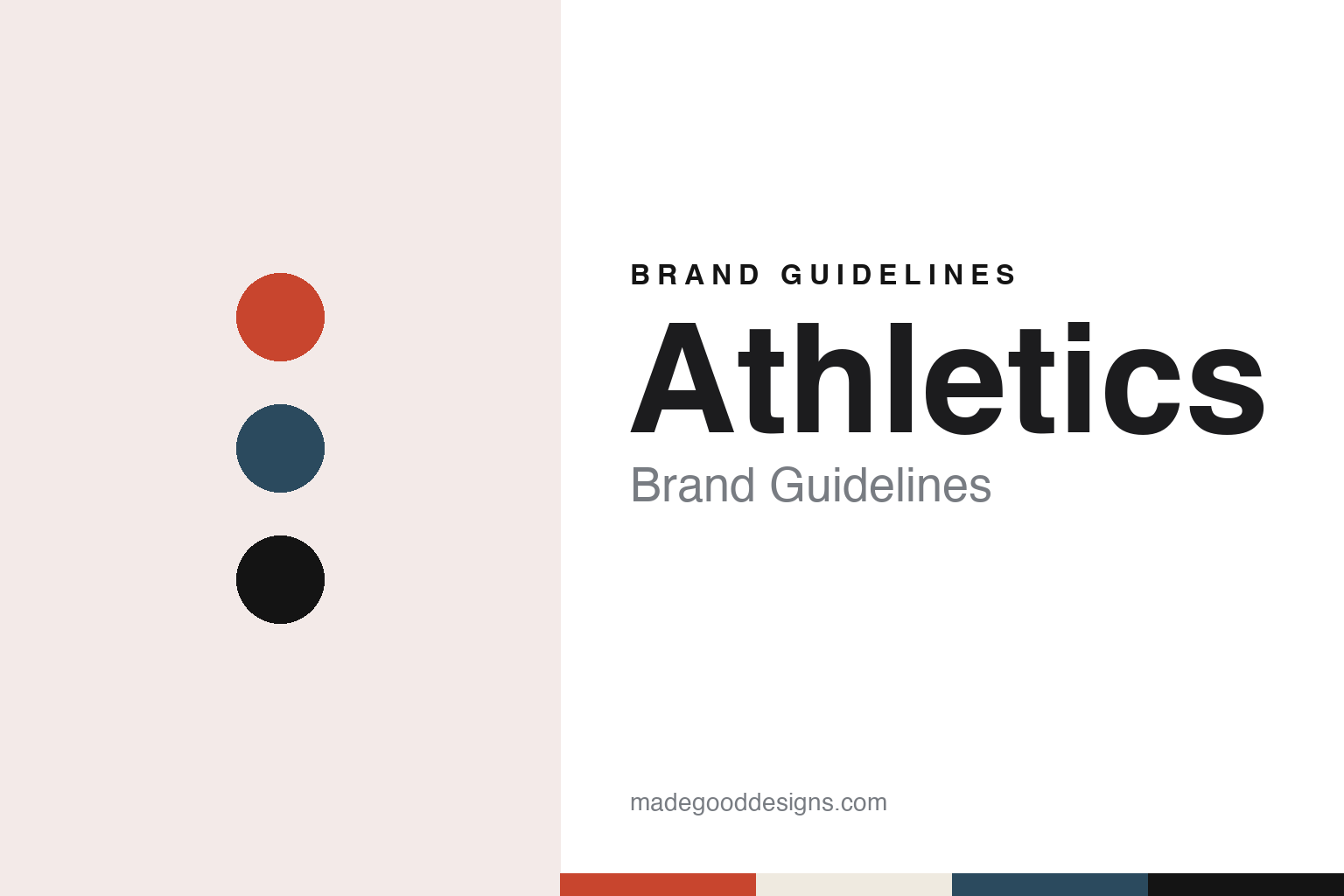 Athletics Brand Guidelines: A Williamsburg Boxing Gym, a Brooklyn Studio and a Sound-Wave Crest