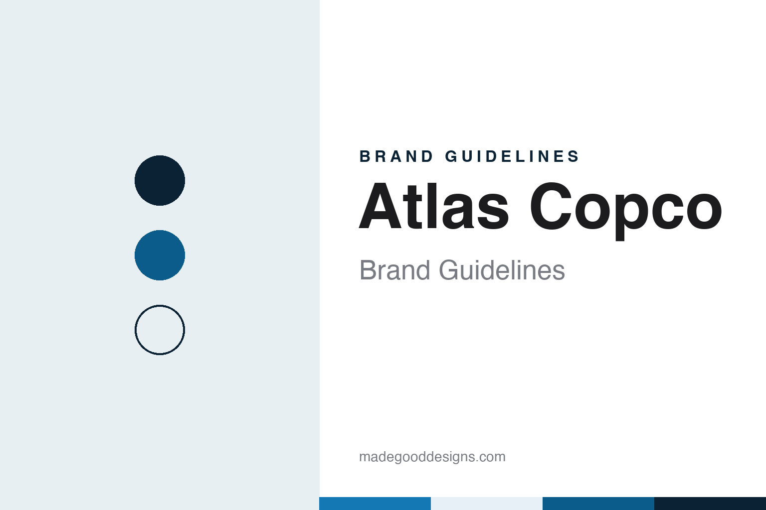 Atlas Copco Brand Guidelines: AB Atlas, a Belgian Abbreviation and a Group Mark