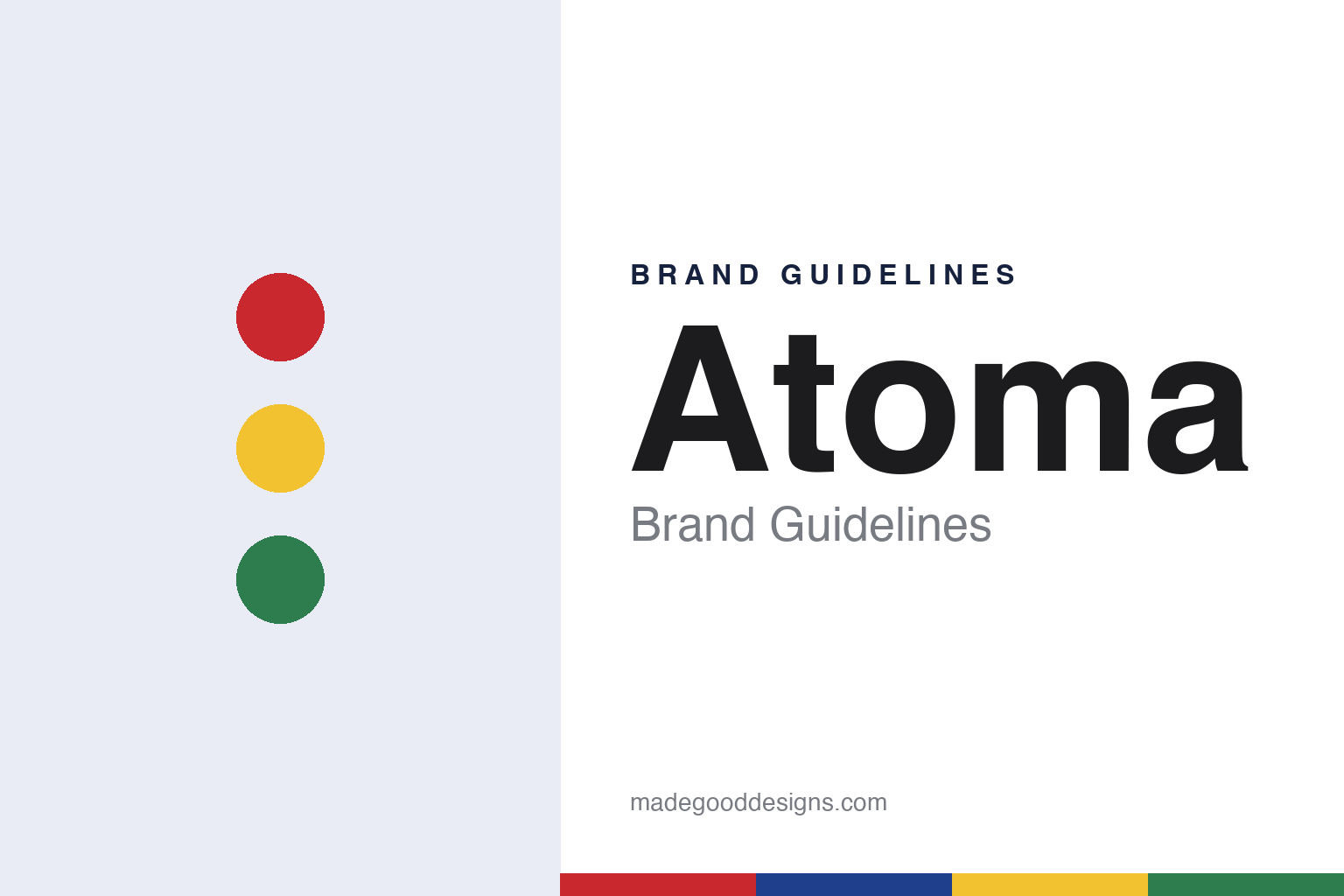Atoma Brand Guidelines: The Belgian Ring-Bound Notebook Sold Since 1948