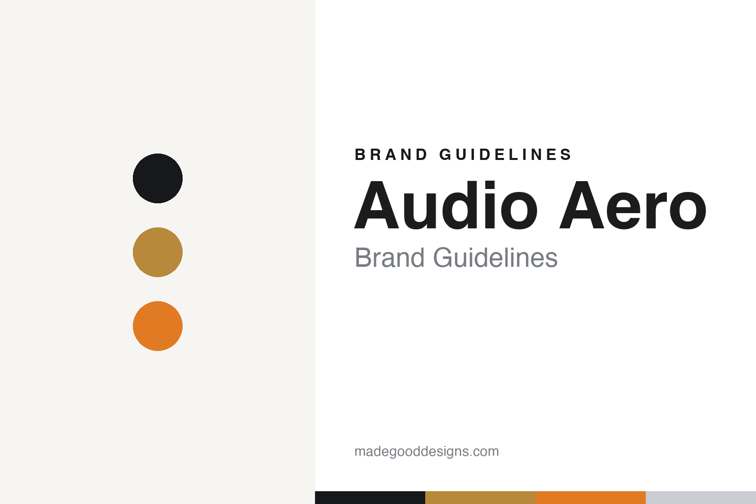 Audio Aero Brand Guidelines: The Aerospace Offshoot Behind the Capitole Valve CD Player