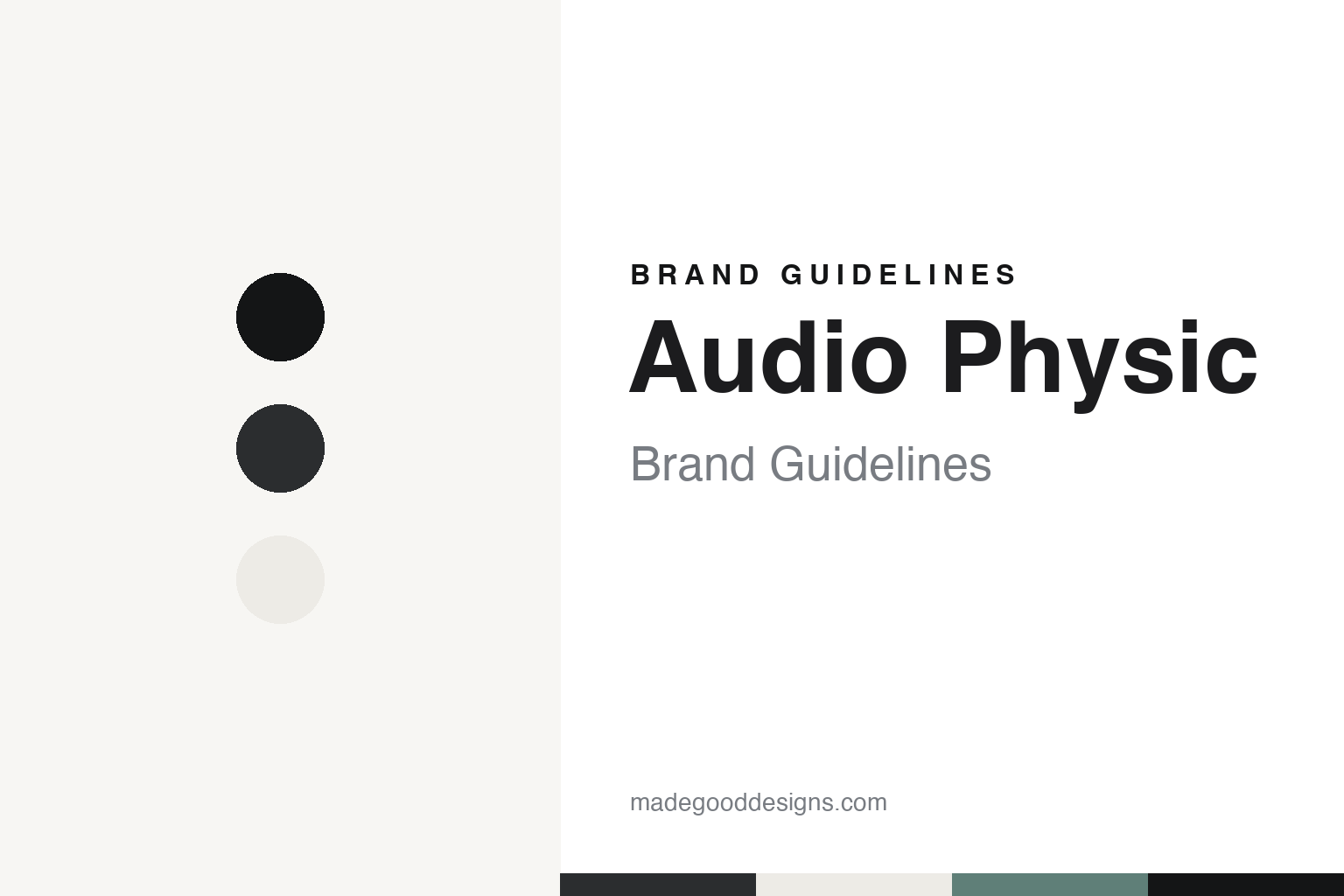 Audio Physic Brand Guidelines: The Brilon Loudspeaker Maker Founded by Joachim Gerhard and Wilhelm Hegener
