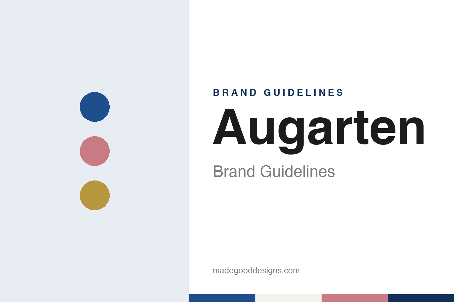 Augarten brand guidelines — abstract colour discs and material texture (original homage; not a Augarten product or logo)