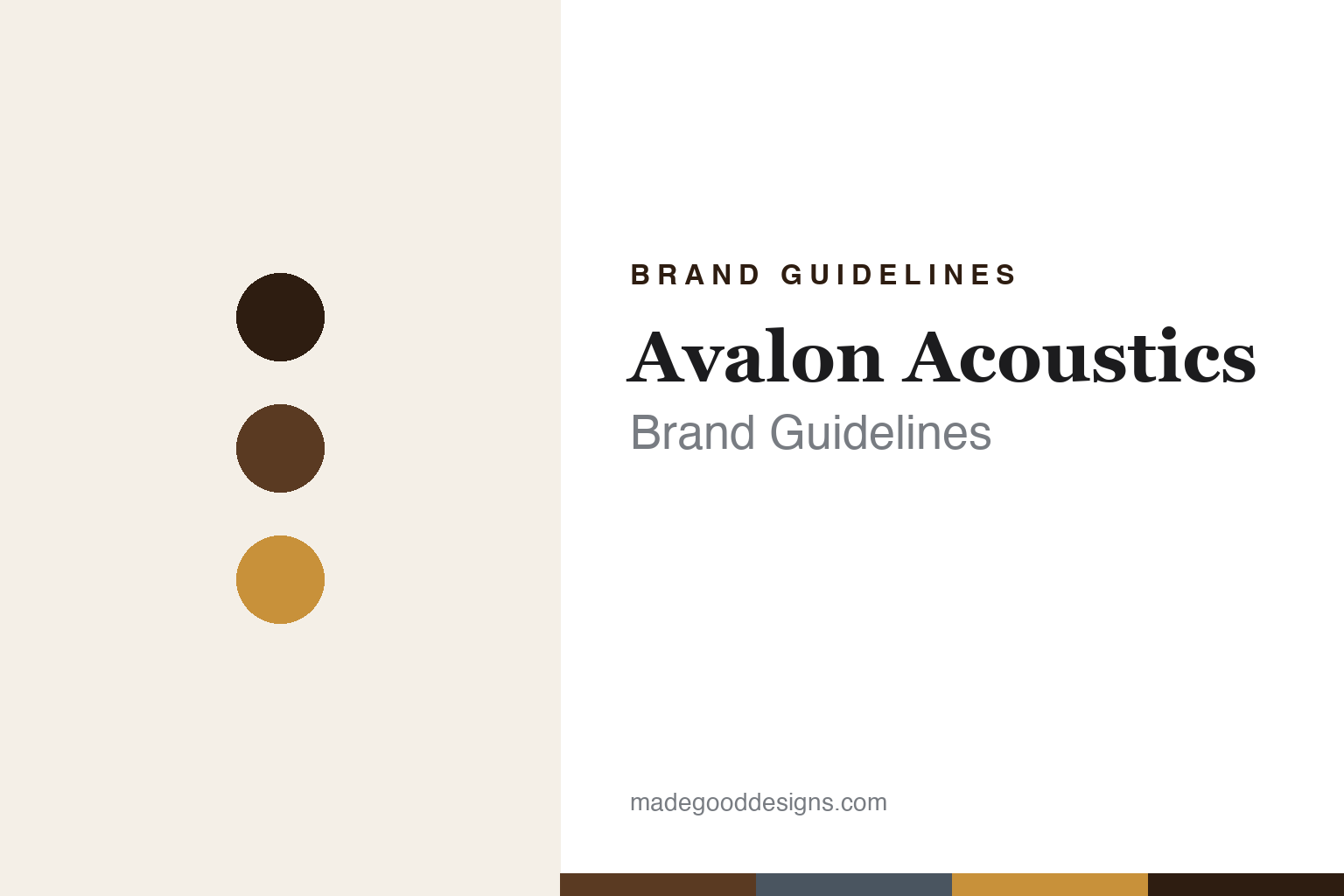 Avalon Acoustics Brand Guidelines: The Boulder Loudspeaker Maker Known for Faceted Cabinets