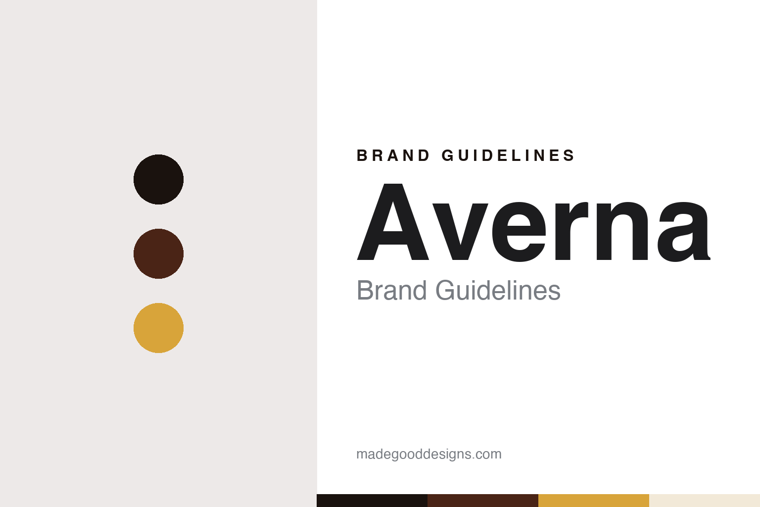 Averna brand guidelines — abstract colour discs and material texture (original homage; not a Averna product or logo)