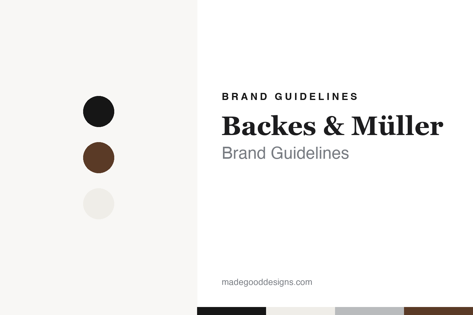Backes & Müller Brand Guidelines: Saarbrücken’s Regulated Active Speakers Since the 1970s