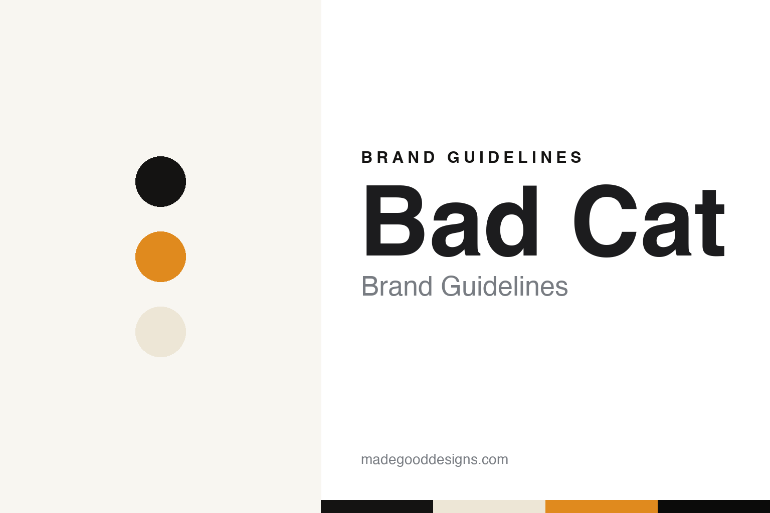 Bad Cat Brand Guidelines: The Southern California Amp Maker Built on Mark Sampson’s Designs