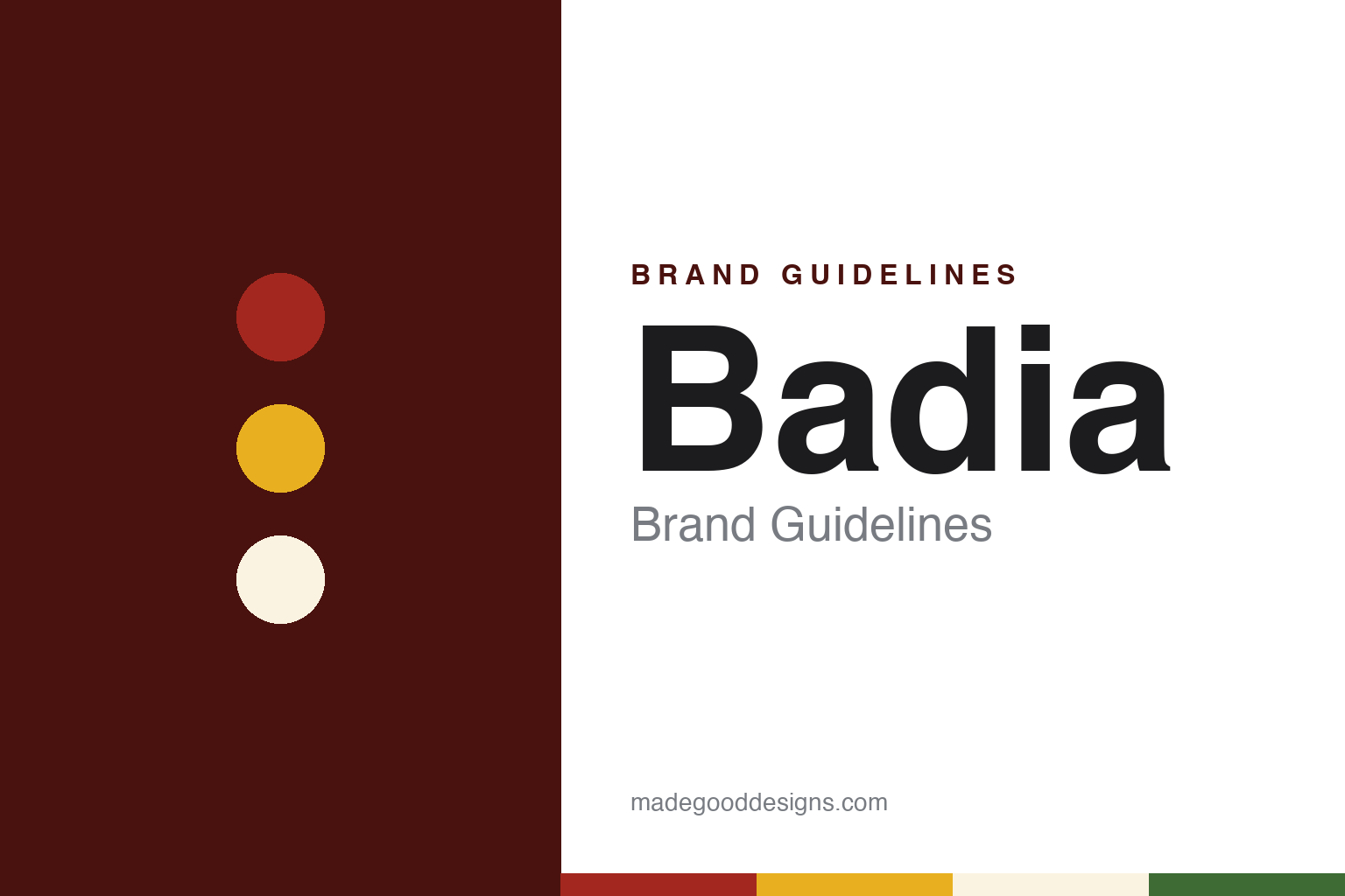 Badia Brand Guidelines: A 1967 Miami Spice Shop and Its Bilingual Labels
