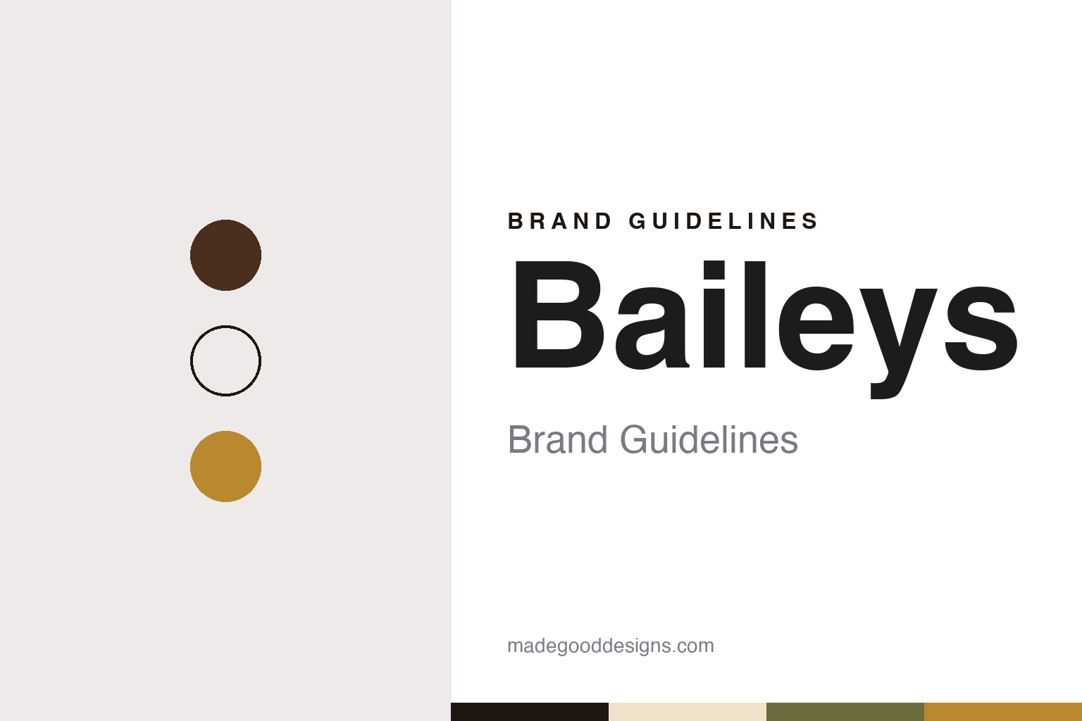 Baileys Brand Guidelines: The Irish Cream Invented in a Soho Kitchen in 1973