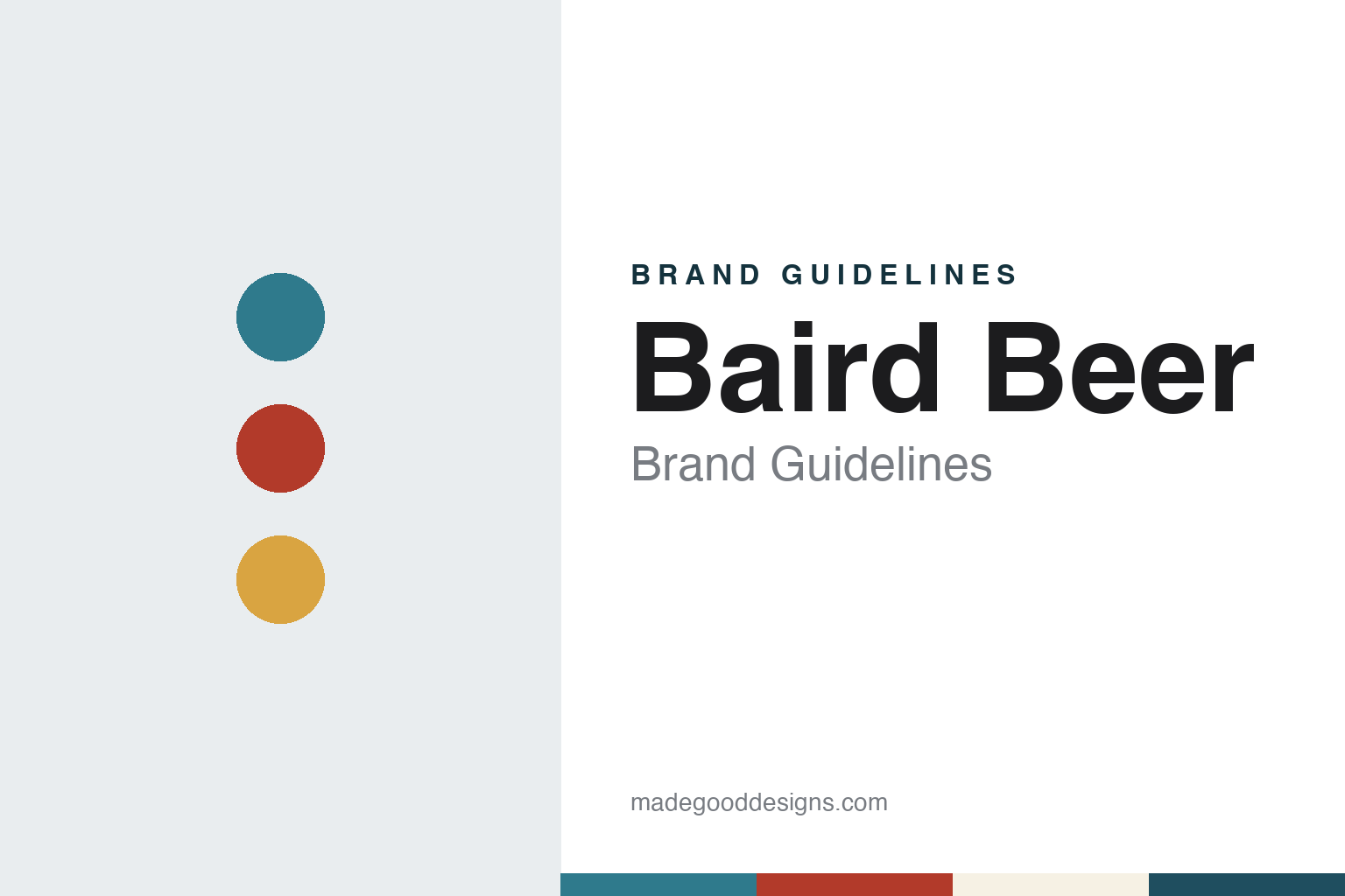 Baird Beer Brand Guidelines: Bryan & Sayuri Baird’s Brewery From Numazu to Shuzenji