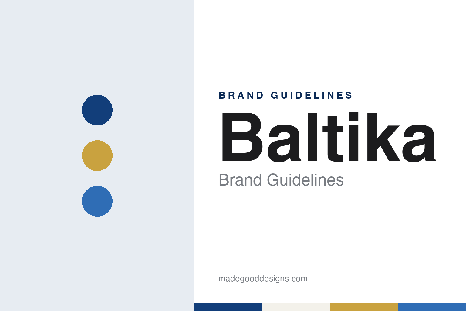 Baltika brand guidelines — abstract colour discs and material texture (original homage; not a Baltika product or logo)
