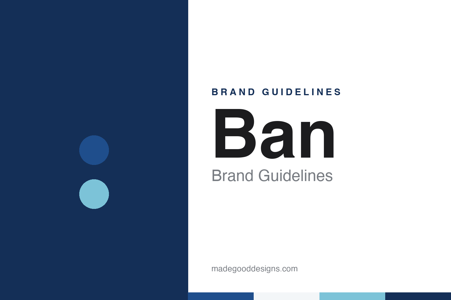 Ban brand guidelines — abstract colour discs and material texture (original homage; not a Ban product or logo)