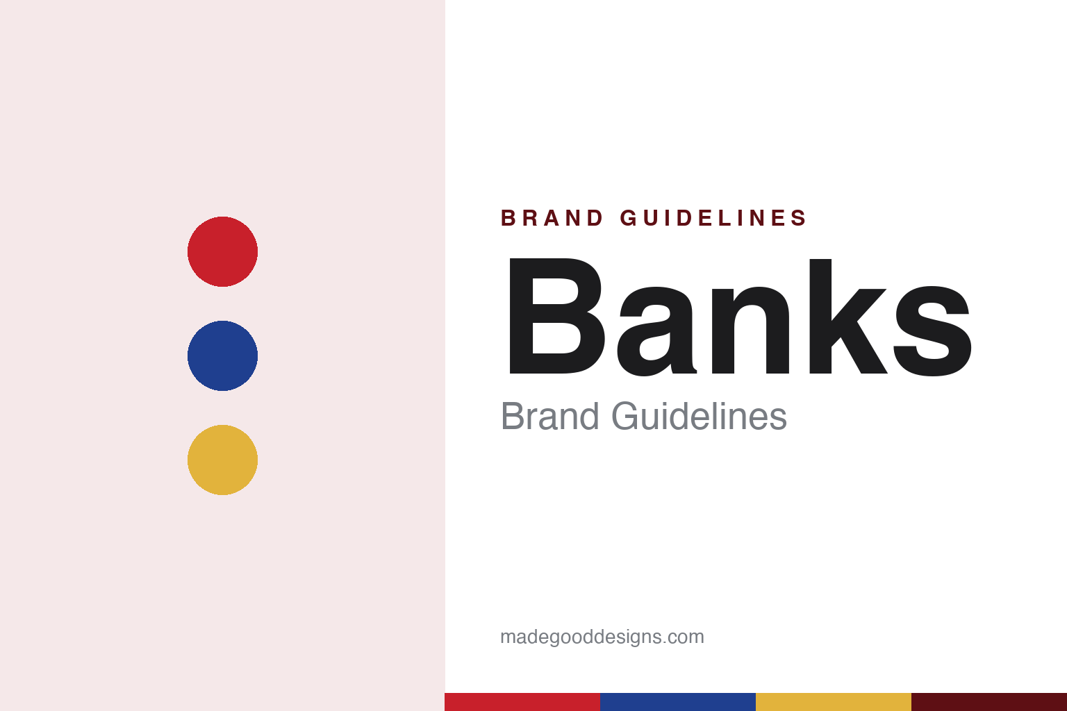 Banks Beer Brand Guidelines: The Barbados Lager Brewed Since 1961