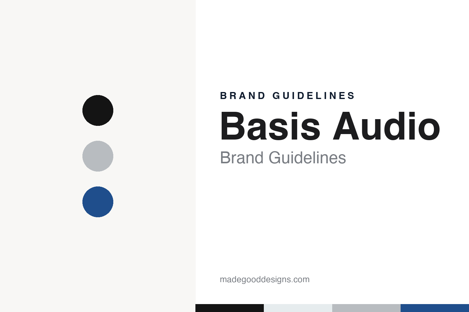 Basis Audio Brand Guidelines: The New Hampshire Turntable Maker Built on A.J. Conti’s Engineering