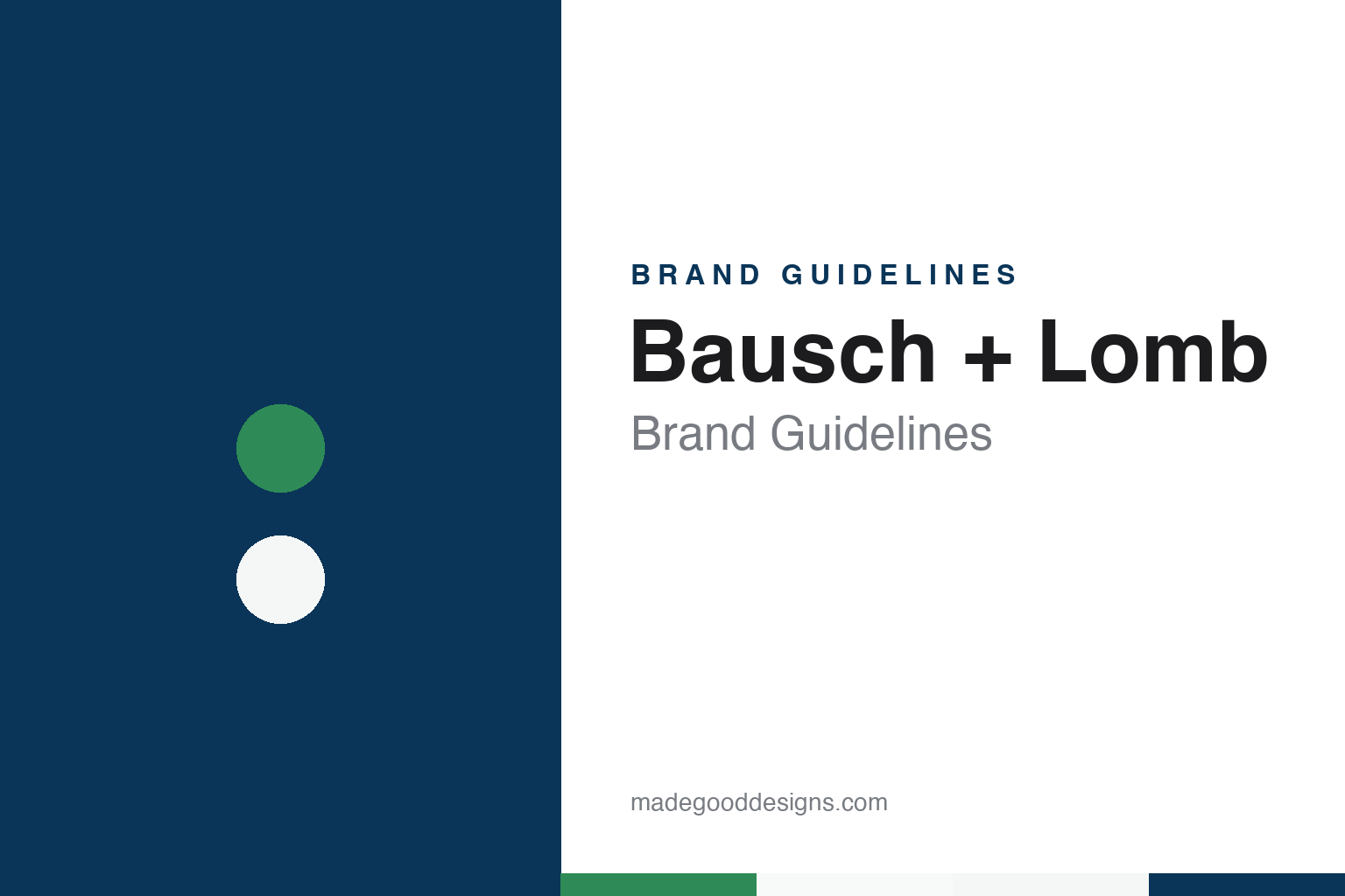 Bausch + Lomb Brand Guidelines: Rochester’s 1853 Optical House and Its Plus Sign