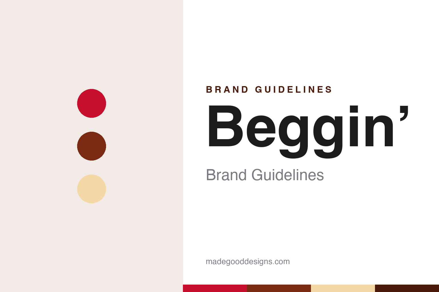 Beggin’ Brand Guidelines: Purina’s Bacon-Style Dog Treat, Sold Since 1989