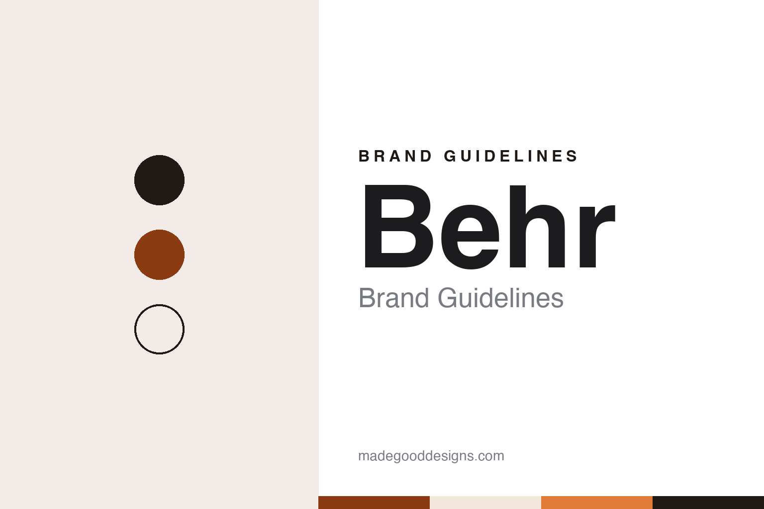 Behr Brand Guidelines: The Santa Ana Paint Maker Behind the Home Depot Colour Aisle