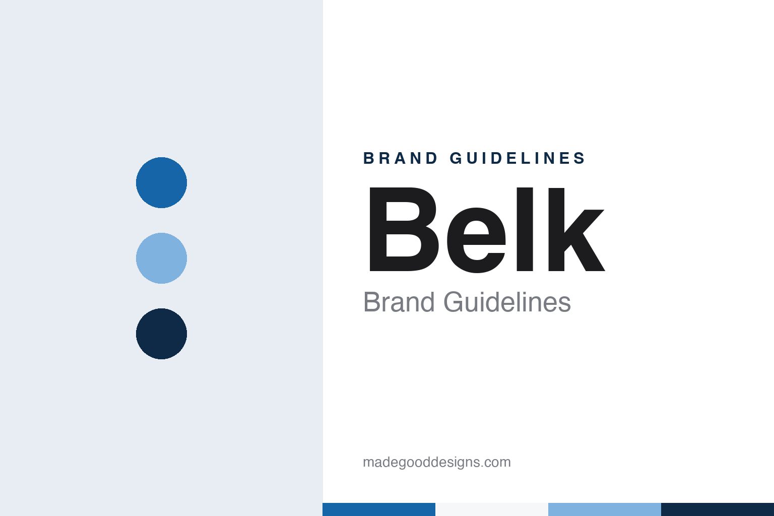 Belk brand guidelines — abstract colour discs and material texture (original homage; not a Belk product or logo)