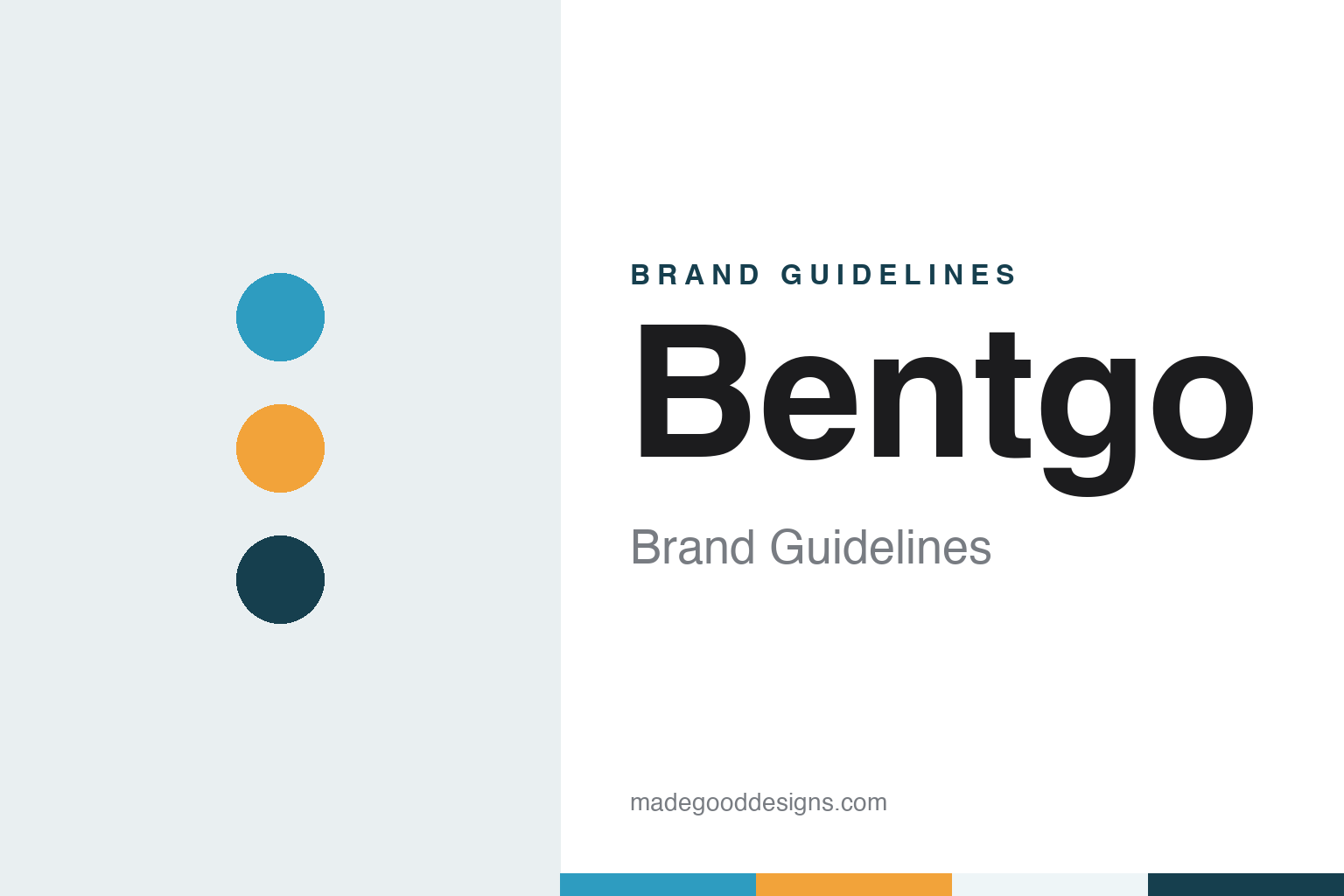 Bentgo Brand Guidelines: The 2013 Stackable Bento Box, Bentgo Kids & Bear Down Brands