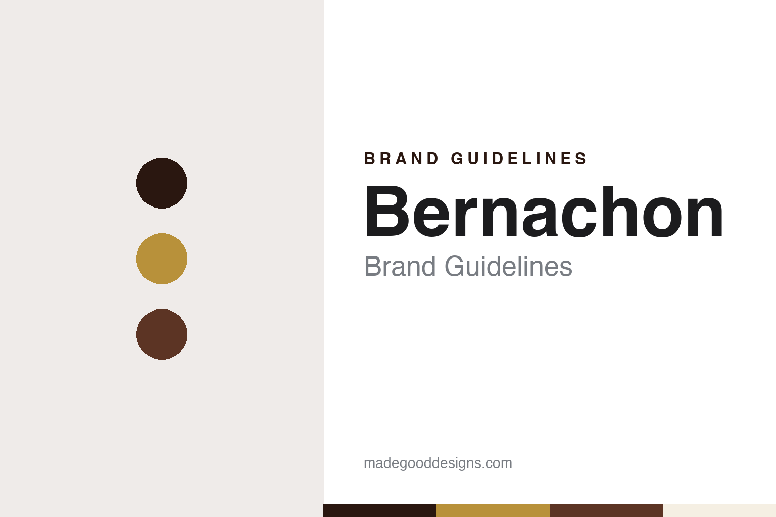 Bernachon Brand Guidelines: The Lyon Chocolatier That Makes Its Own Chocolate and the Président Cake